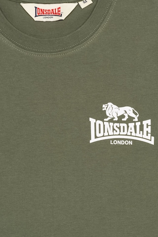 LONSDALE Футболка в Зеленый