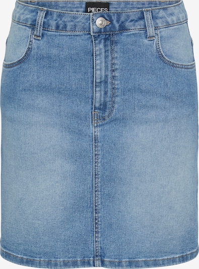 PIECES Jupe 'PEGGY' en bleu denim, Vue avec produit