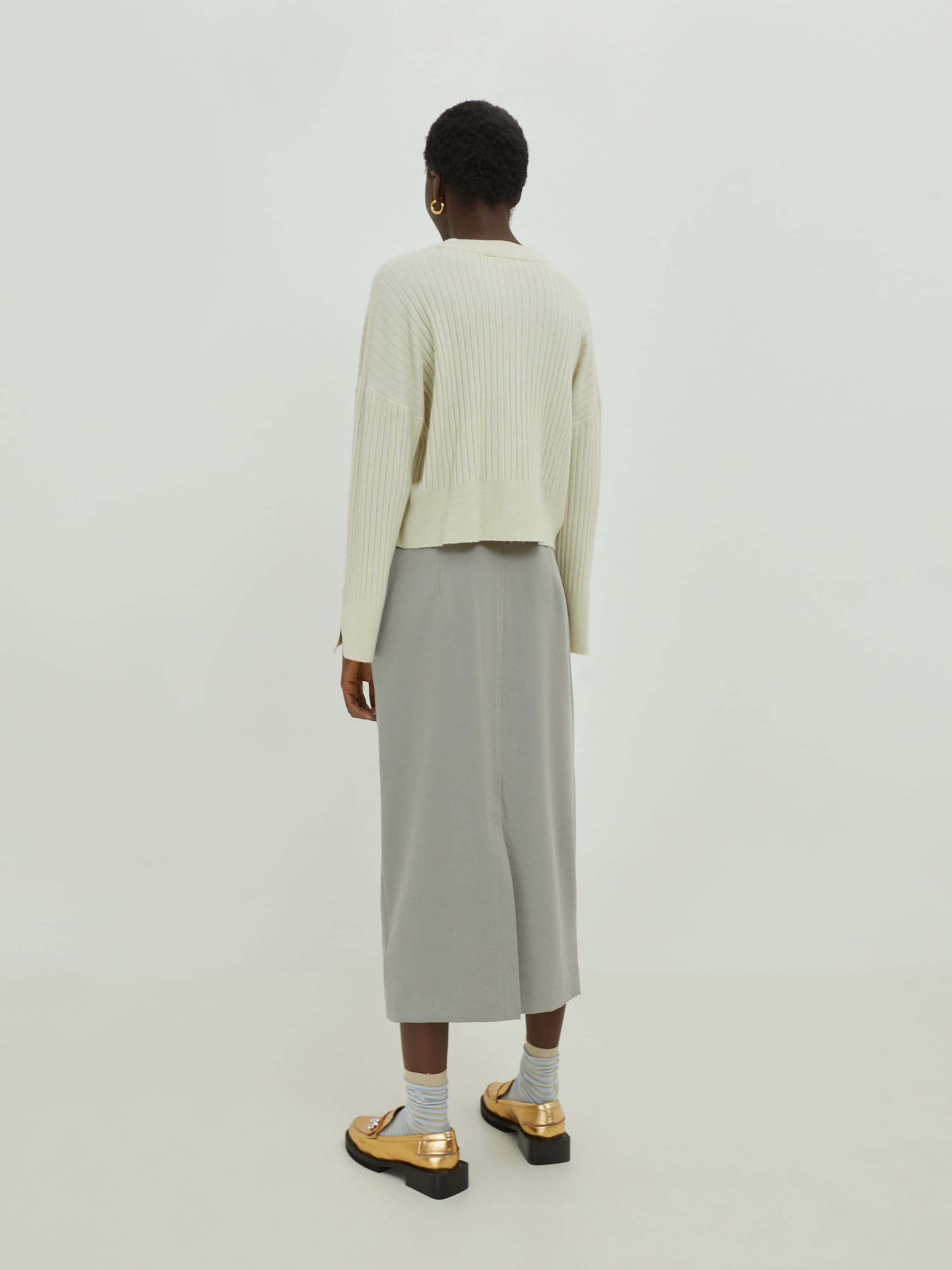 EDITED Producten Rok 'Mila' Grijs