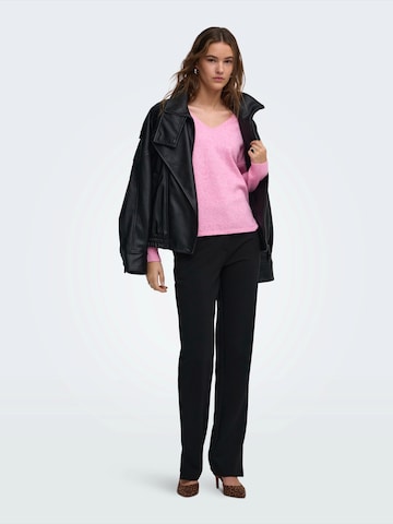 ONLY Pullover 'ONLRICA' in Pink