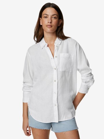 Marks & Spencer Blouse in Wit: voorkant