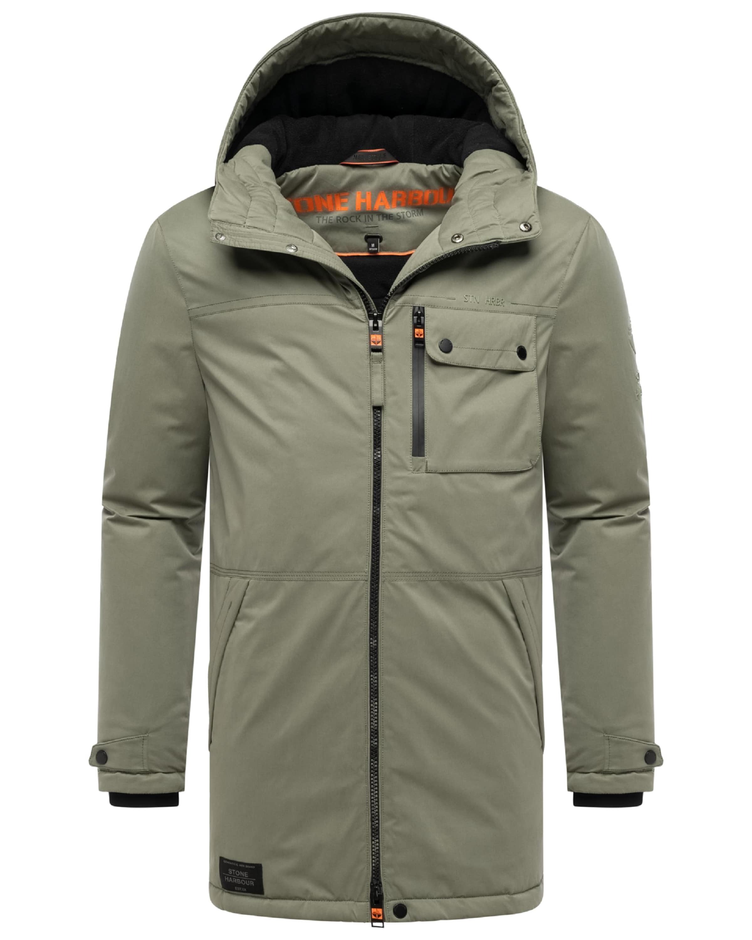 STONE HARBOUR Зимнее пальто 'Fintaan XX' в Зеленый