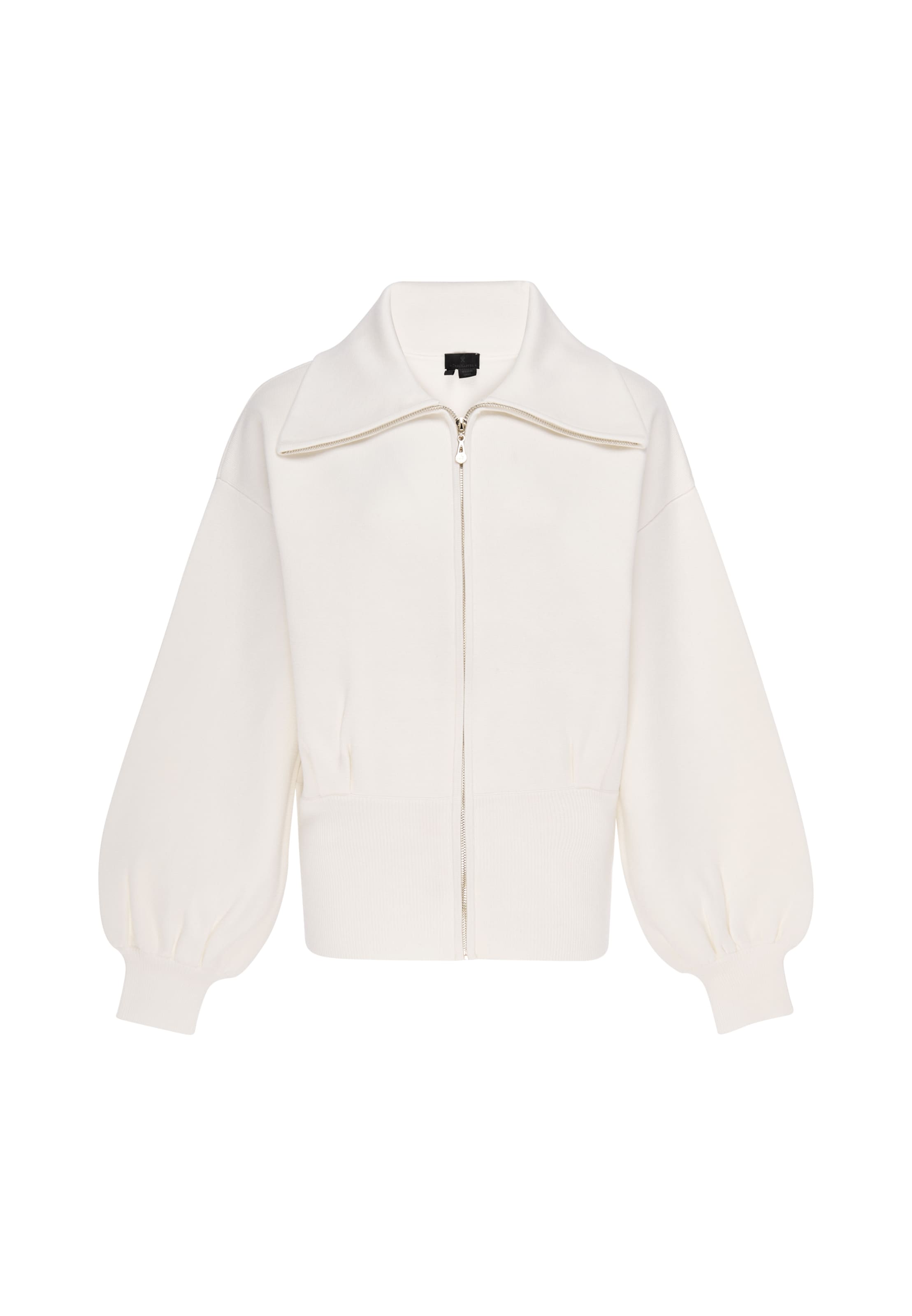 Cardigan DreiMaster Klassik en blanc : devant