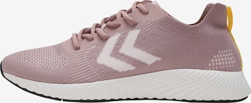 Hummel - Zapatillas deportivas bajas en rosa: frente