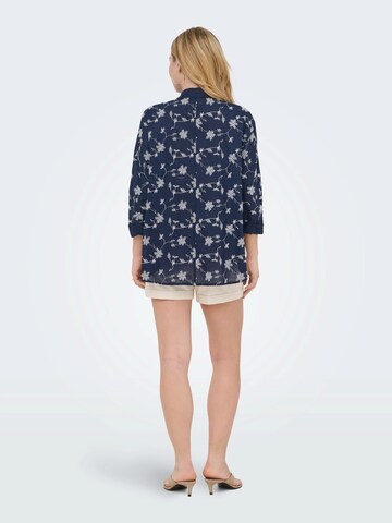 Chemisier 'ONLNew Lina Grace' ONLY en bleu
