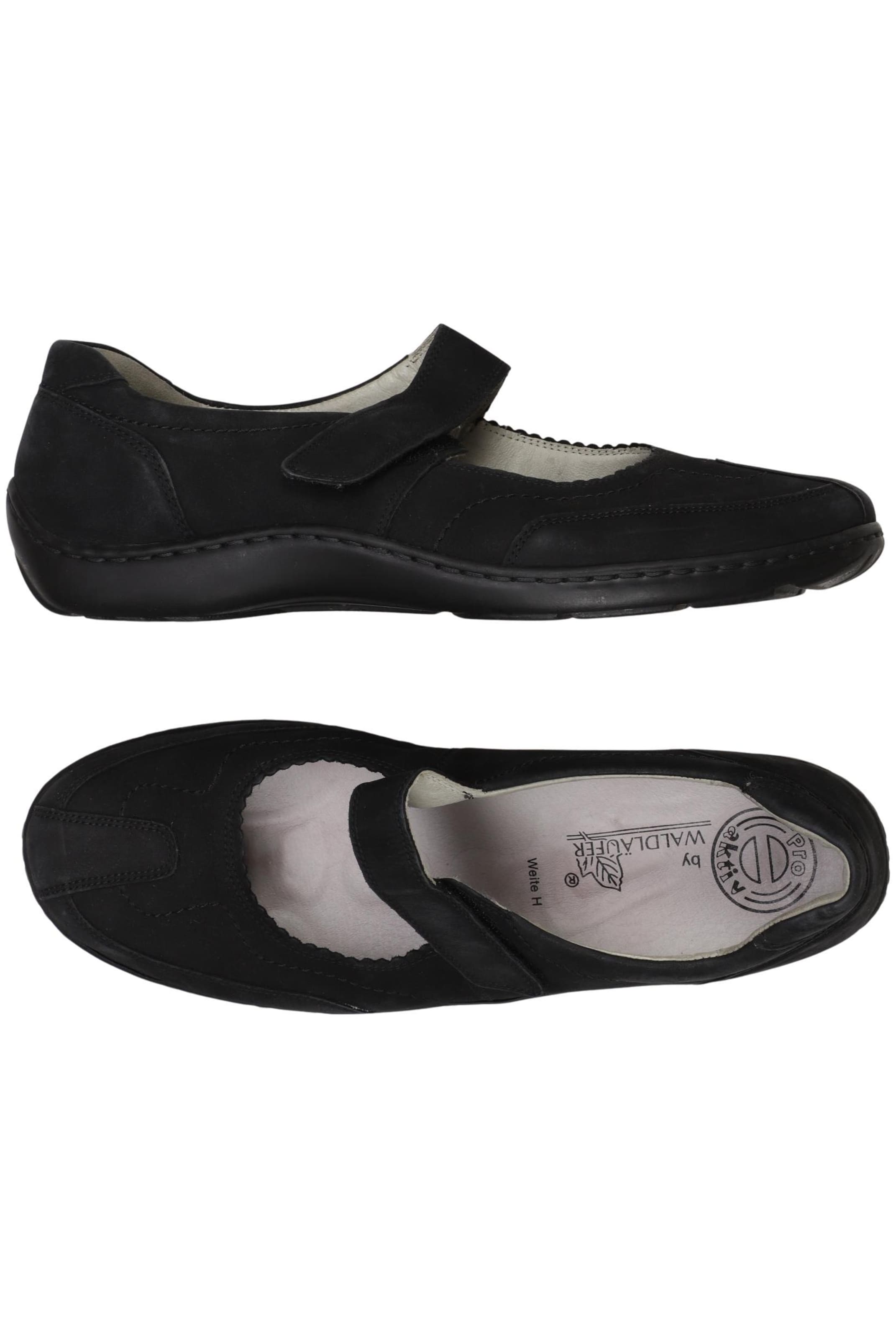 WALDLÄUFER Flats & Loafers in 40,5 in Black: front