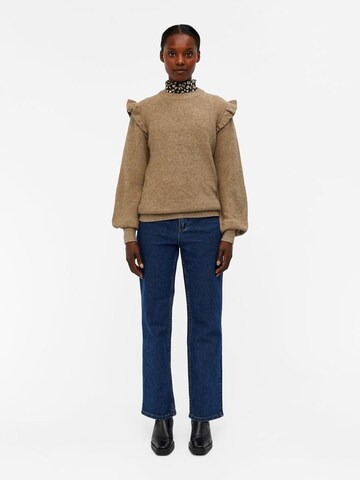 Pullover 'Malena' di OBJECT in marrone