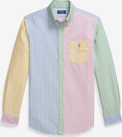 Marškiniai 'CLASSIC' iš Polo Ralph Lauren, spalva – šviesiai mėlyna / geltona / obuolių spalva / rožių spalva, Prekių apžvalga