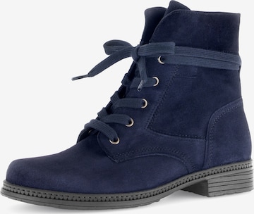 GABOR Schnürboots in Blau: Vorderseite