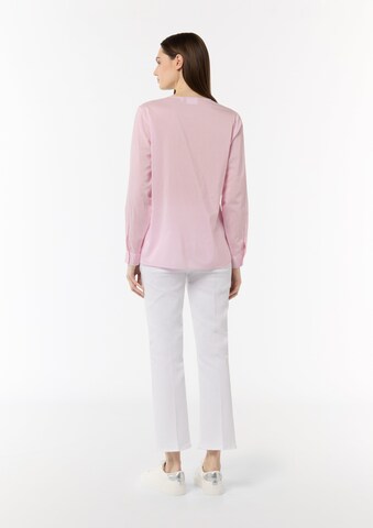 comma casual identity Sweatjacke in Pink: Rückseite