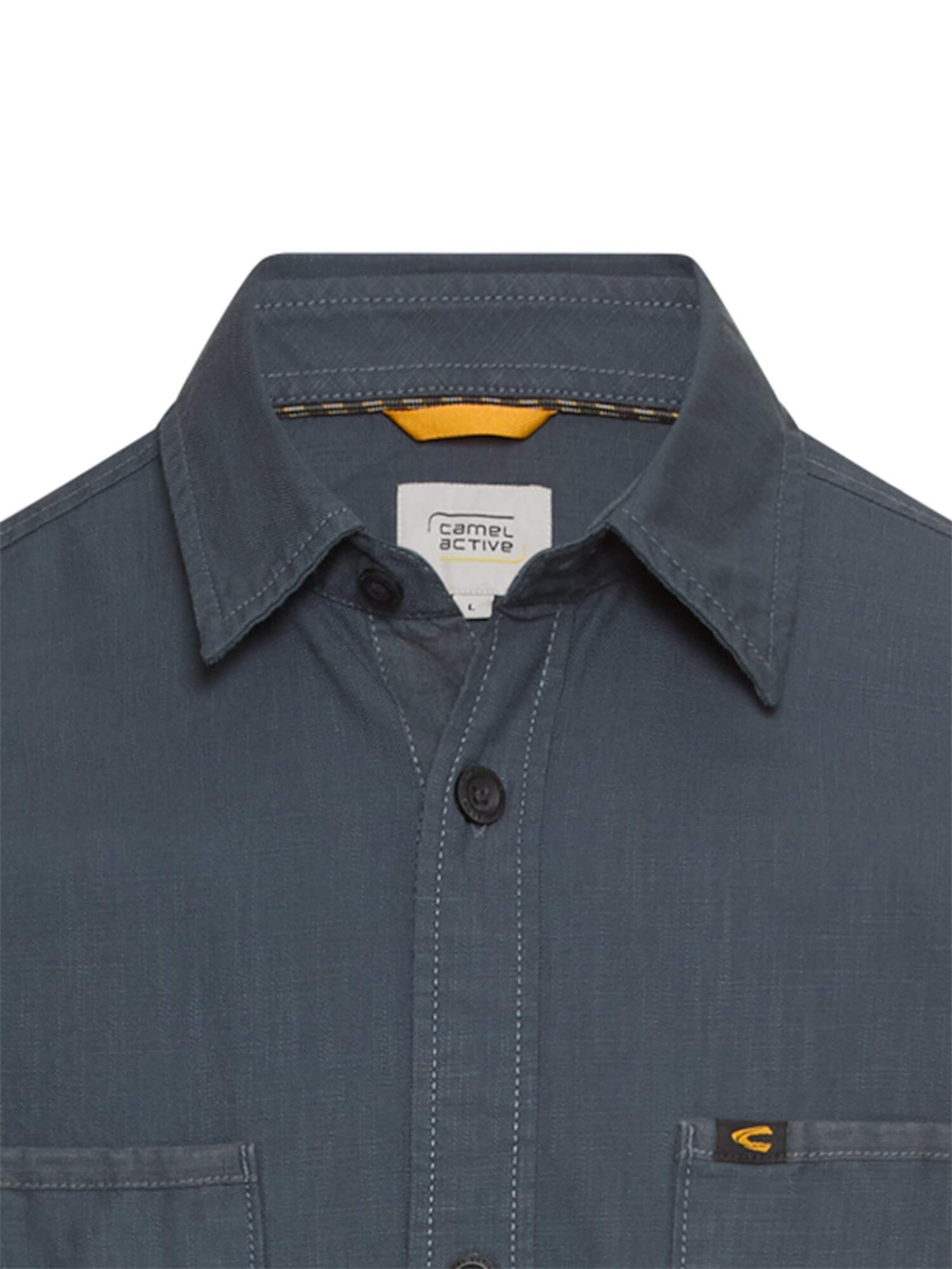CAMEL ACTIVE Regular fit Button Up Shirt in Blue