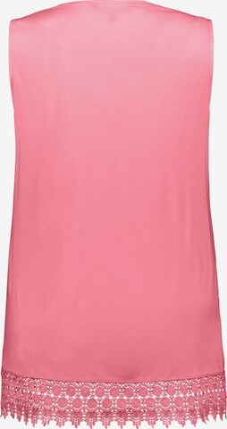 Top di Ulla Popken in rosa