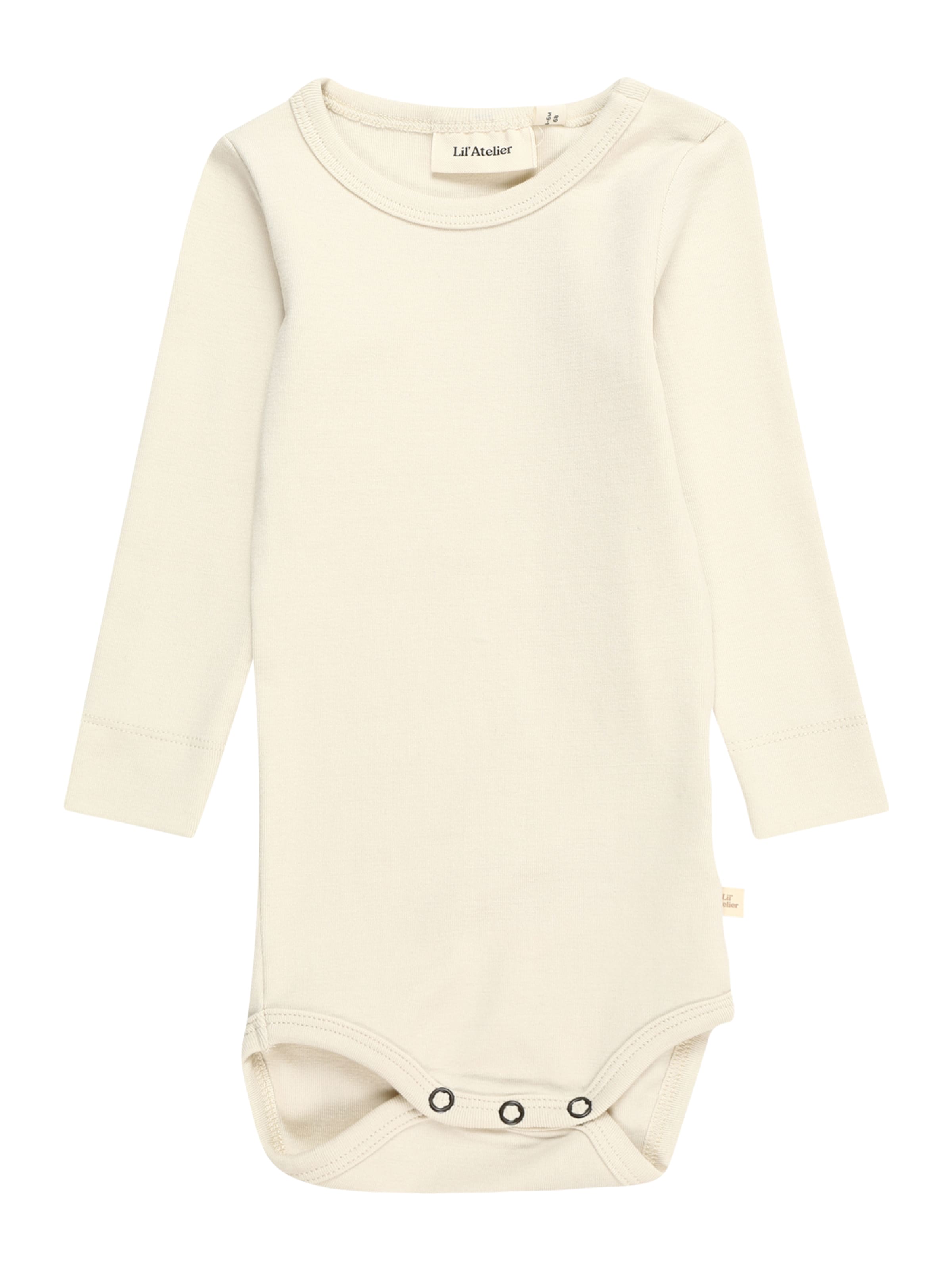 Tutina / body per bambino 'Gayo' di Lil'Atelier in beige: frontale
