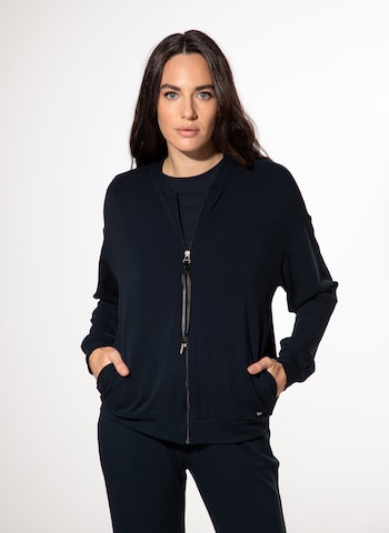 Sanetta Sweatjacke in Blau: Vorderseite