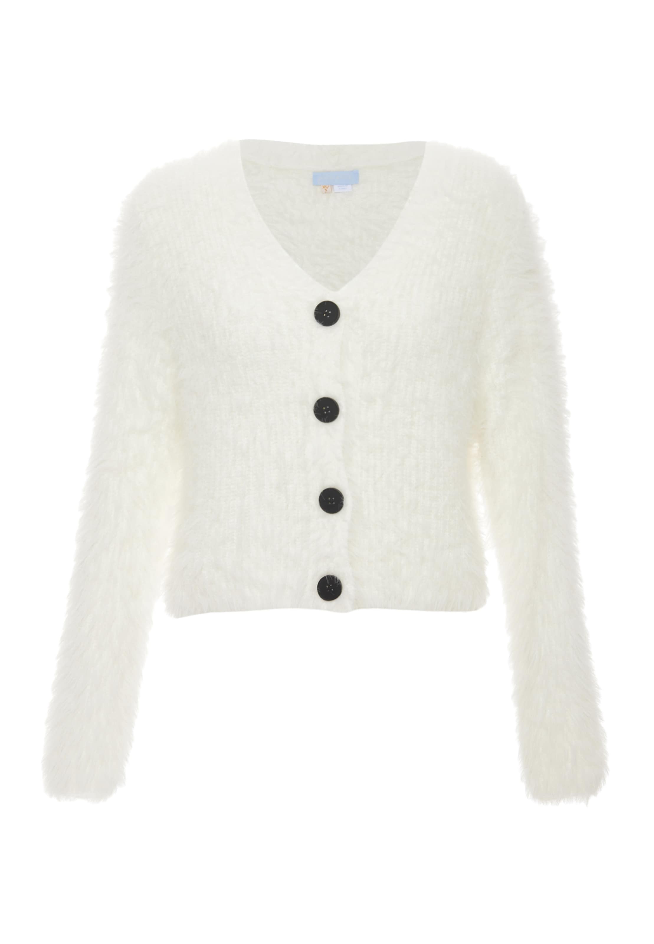 Poomi Knit cardigan in White: front