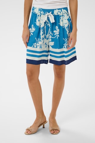 Loosefit Pantalon 'RashedaSZ' SAINT TROPEZ en bleu : devant