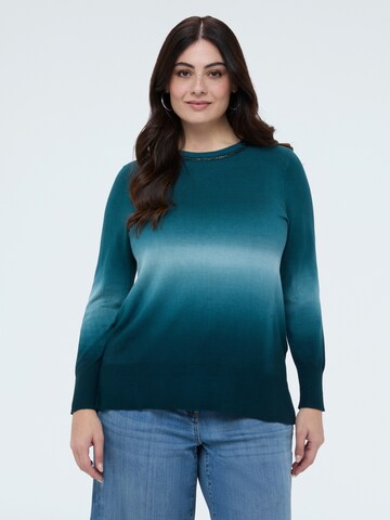Pull-over Fiorella Rubino en bleu : devant