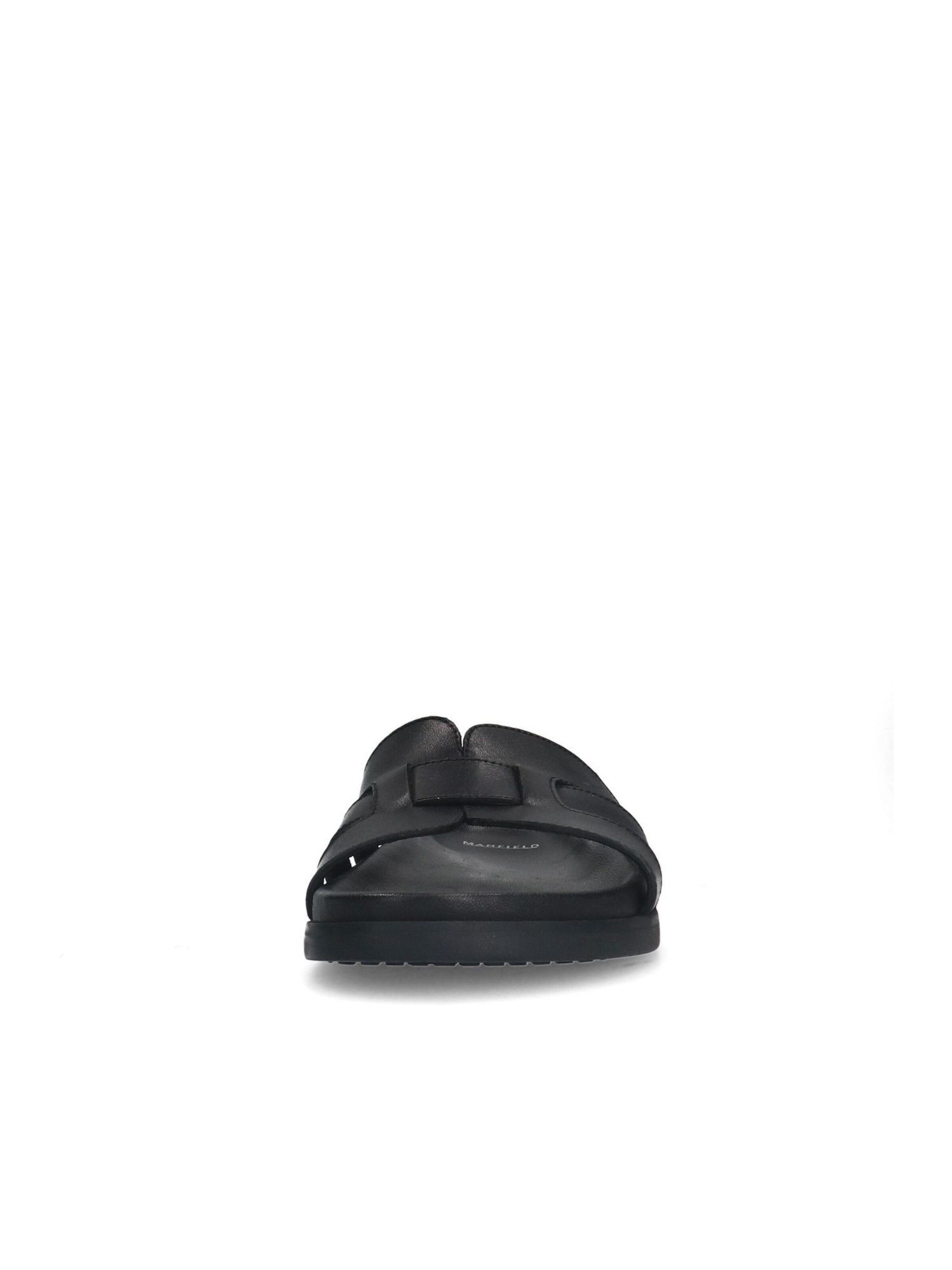 MANFIELD Mules in Black