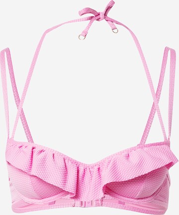 Hunkemöller Balconette Bikinitop 'Java' in Roze: voorkant