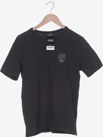 EA7 Emporio Armani Shirt in XL in Black: front