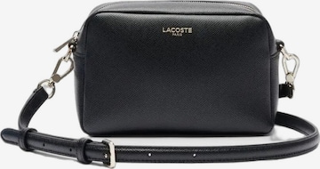 LACOSTE - Bolso de hombro 'Champs Elysees' en negro: frente