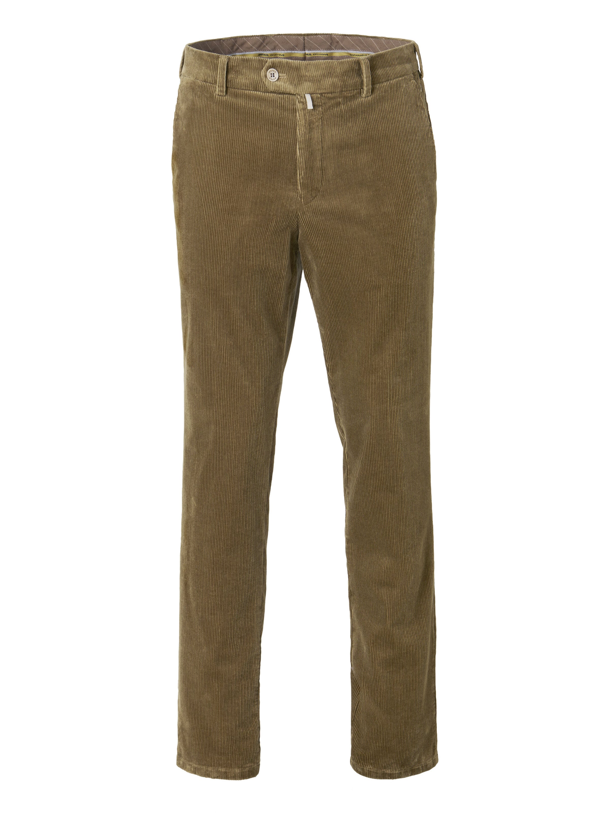 Pantalon chino 'Roma 2-8621' MEYER en marron : devant