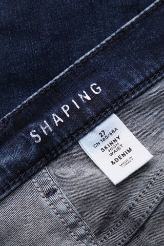 H&M Skinny-Jeans 27 in Blau