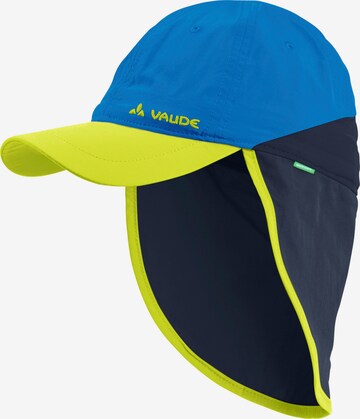 VAUDE Athletic Hat 'Sahara' in Blue: front