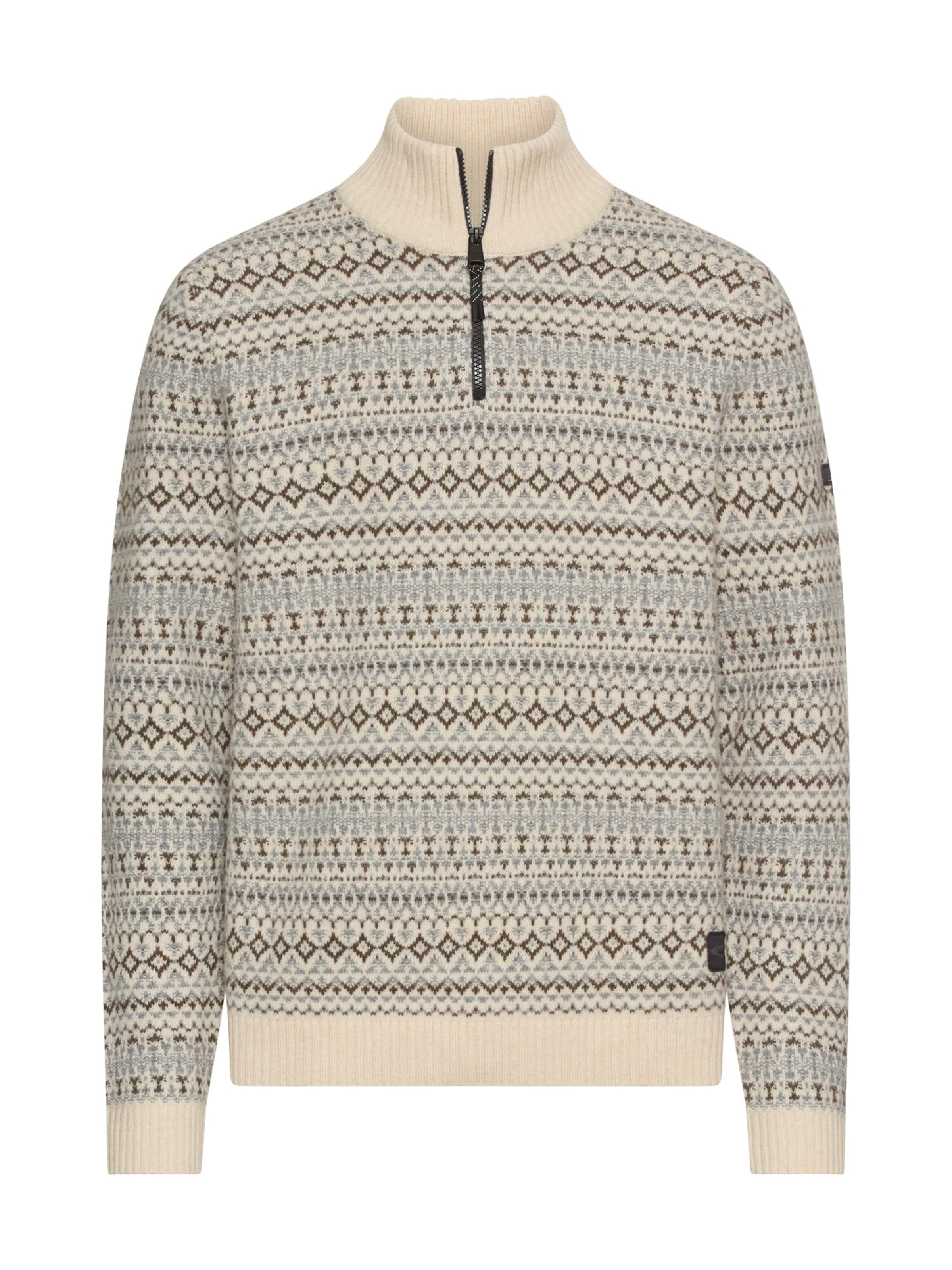 CAMEL ACTIVE Sweater in Beige: front