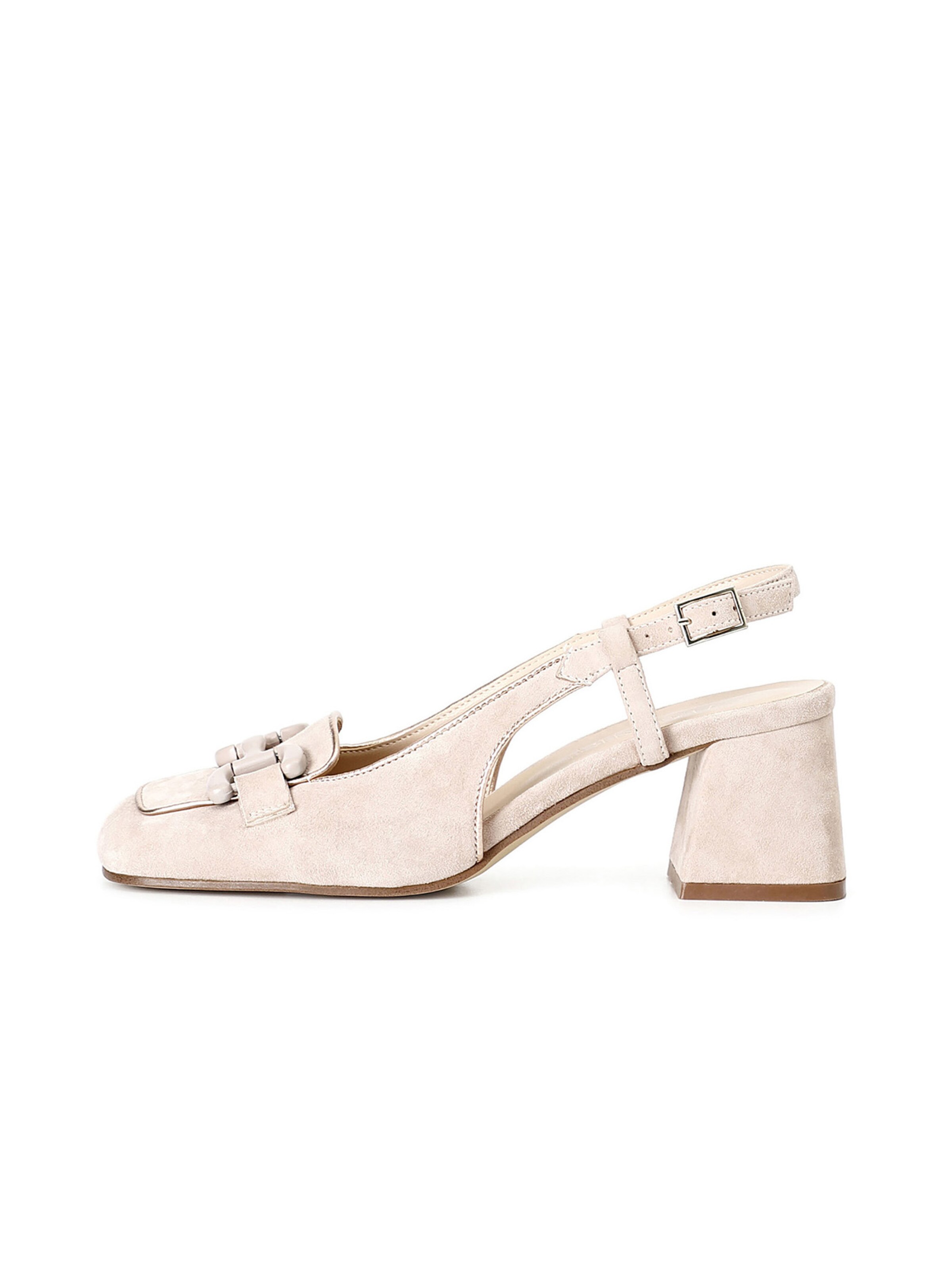 Décolleté sling di CAFè NOIR in rosa: frontale