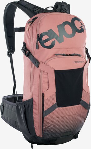 EVOC Backpack 'Protektor' in Pink: front