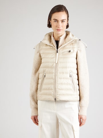 Gilet 'FLORISA' BOGNER en beige : devant