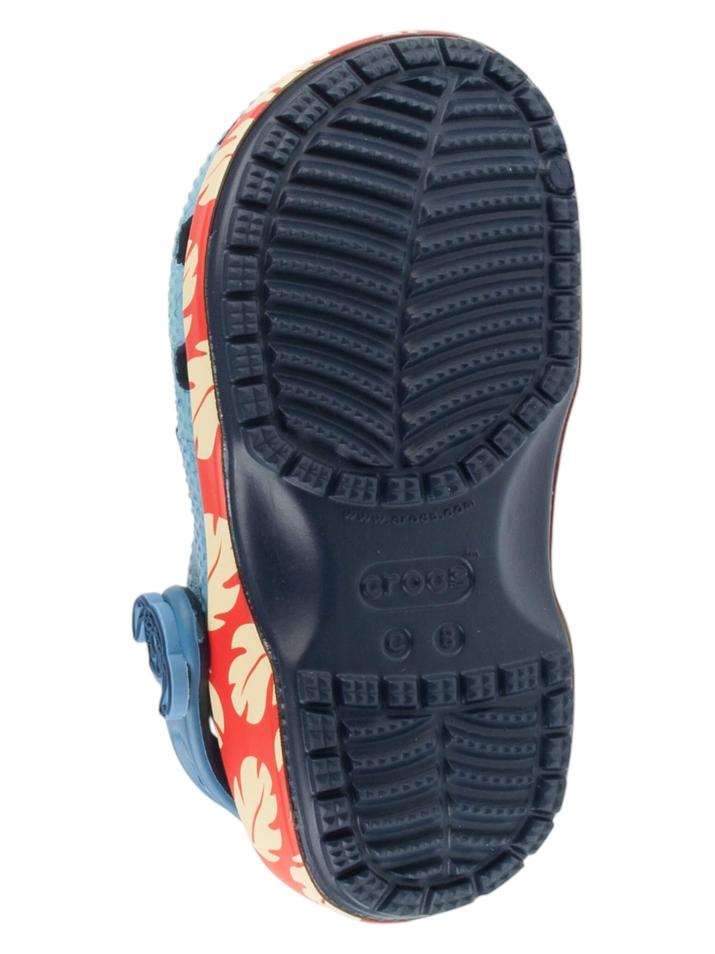 Crocs Sandalen 'Classic Stitch Clog T' in Blauw