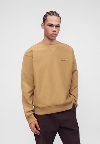 Carhartt WIP - Sudadera 'American Script' en beige
