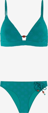 PROTEST Bikini 'PRTMermaid' in Groen: voorkant