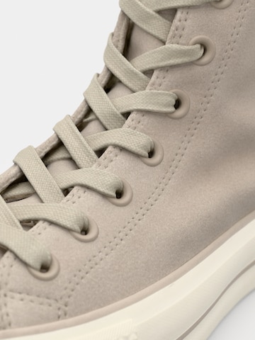 CONVERSE Magas szárú sportcipők 'CHUCK TAYLOR ALL STAR' - bézs