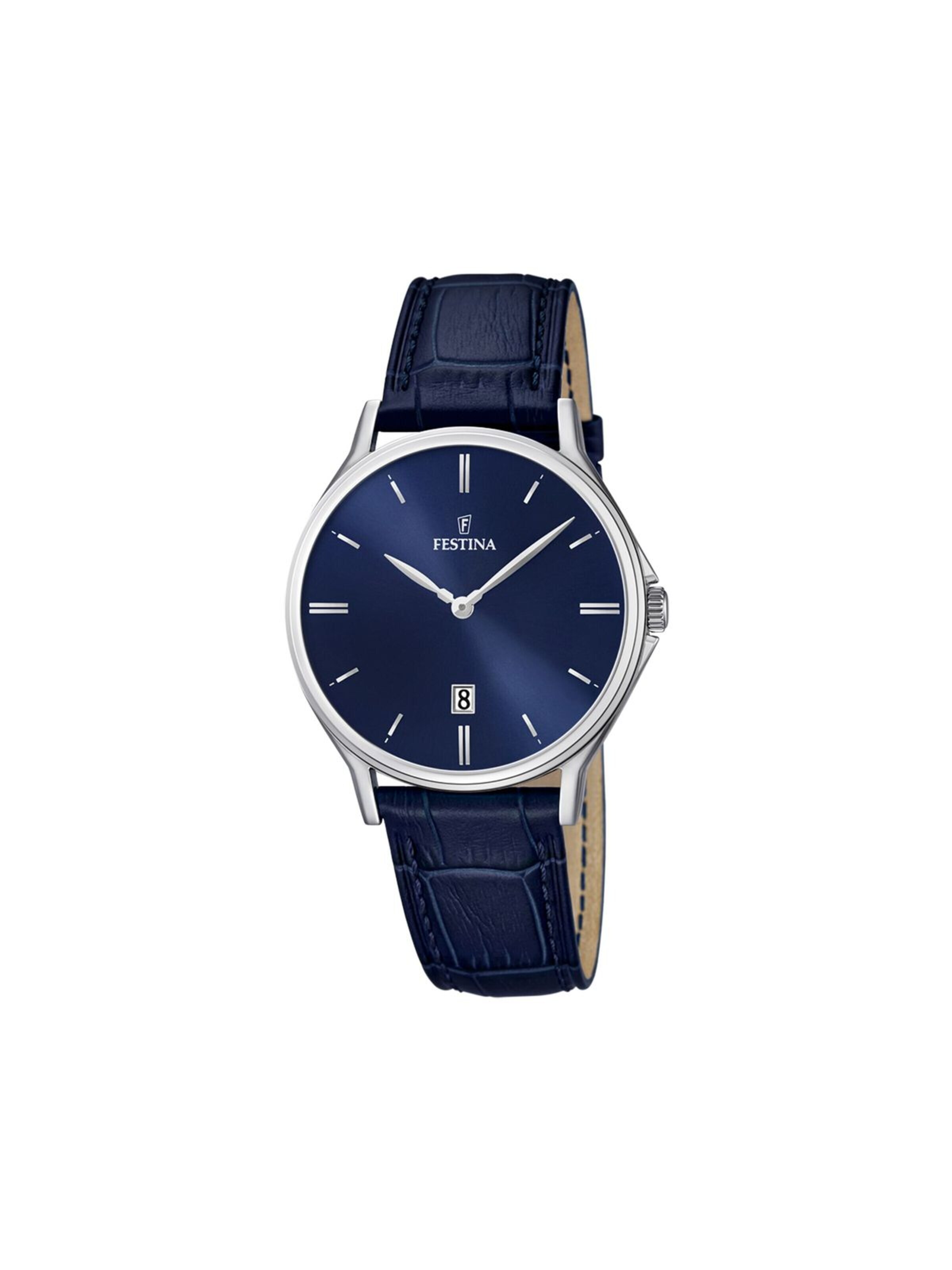Montre à affichage analogique FESTINA en bleu : devant