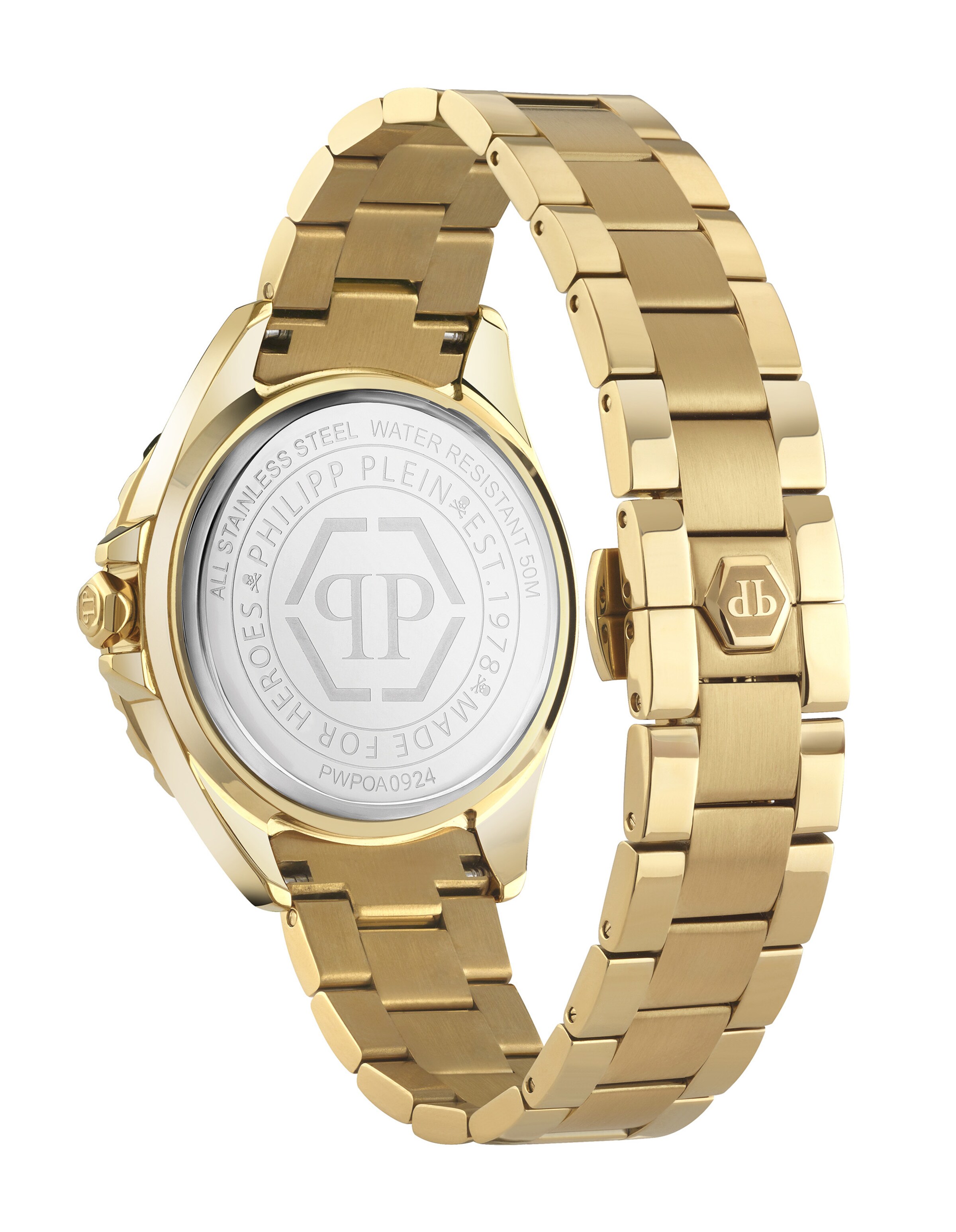 Orologio analogico 'Heaven' di Philipp Plein Watches in oro