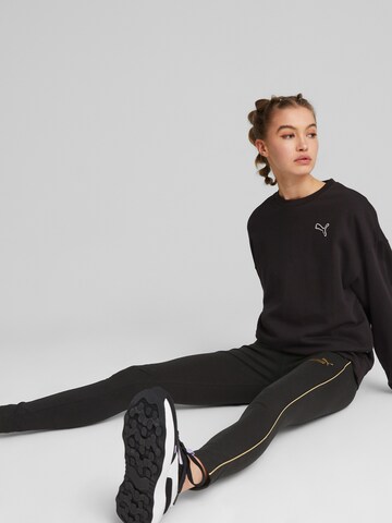 PUMA Спортен суитшърт с качулка 'Better Essentials' в черно