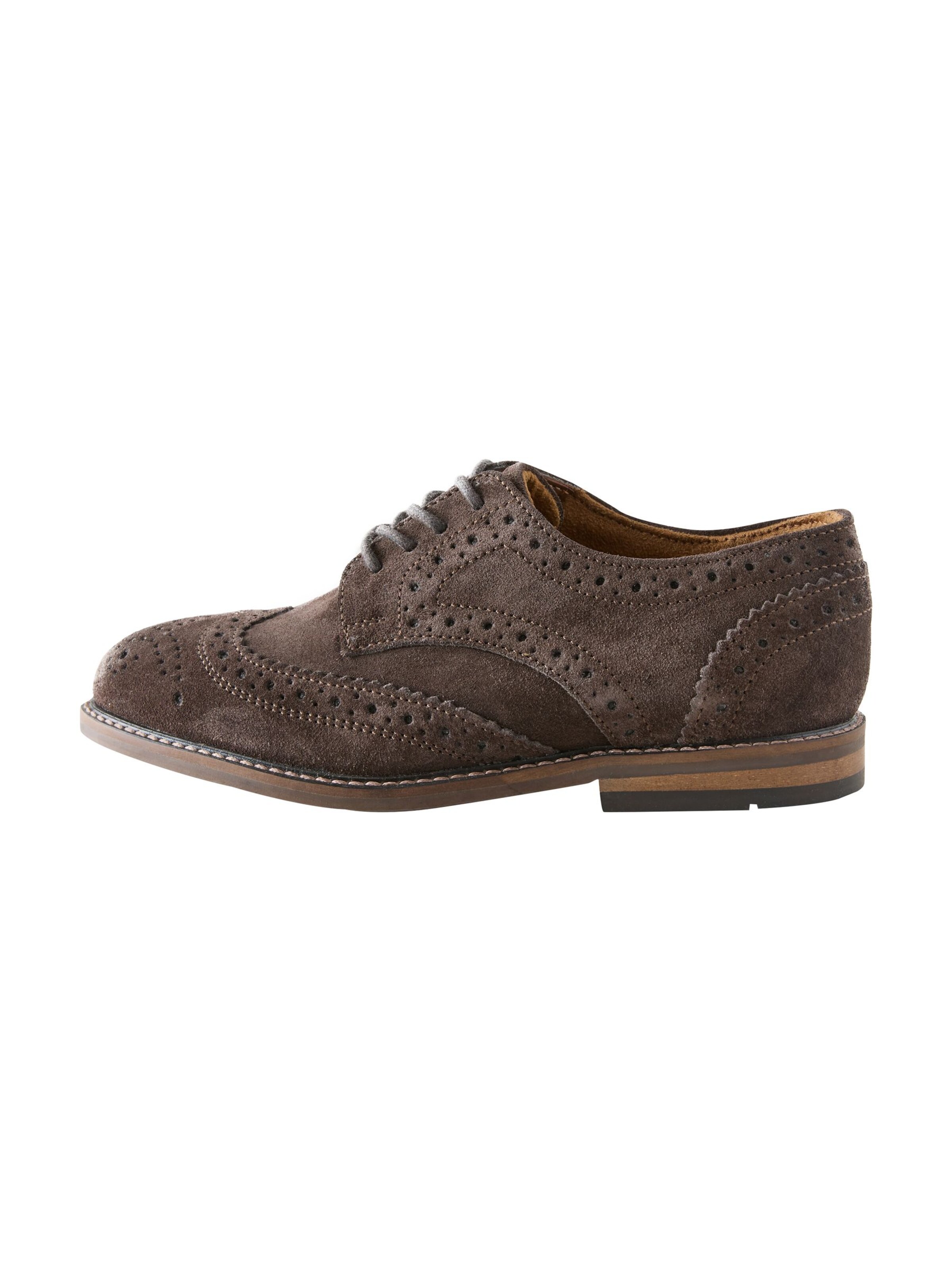 Next Schnürschuh in Braun: Vorderseite