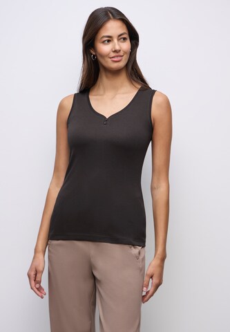 STREET ONE Top in Brown: front