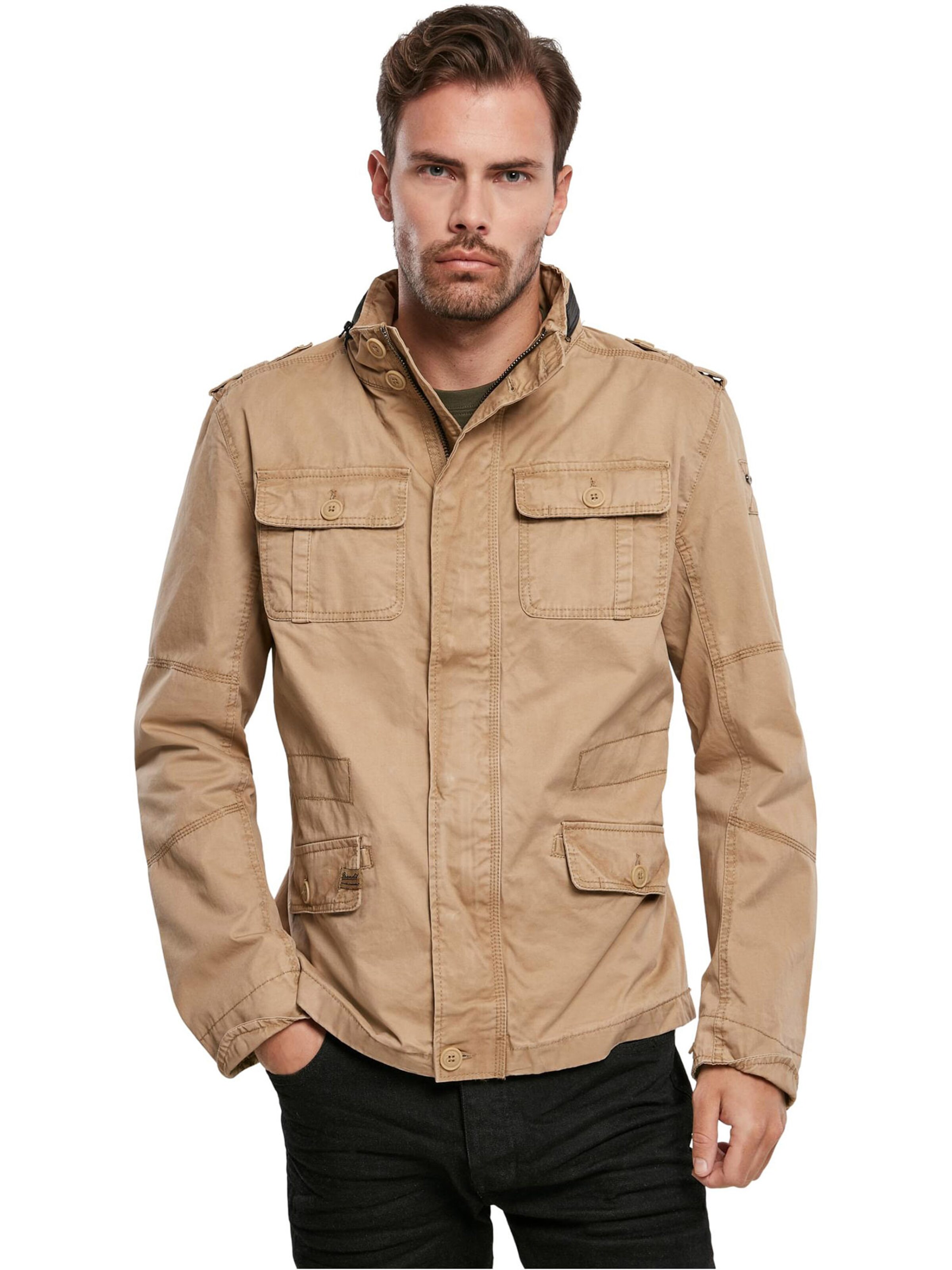 Brandit Overgangsjakke 'Britannia' i beige: forside