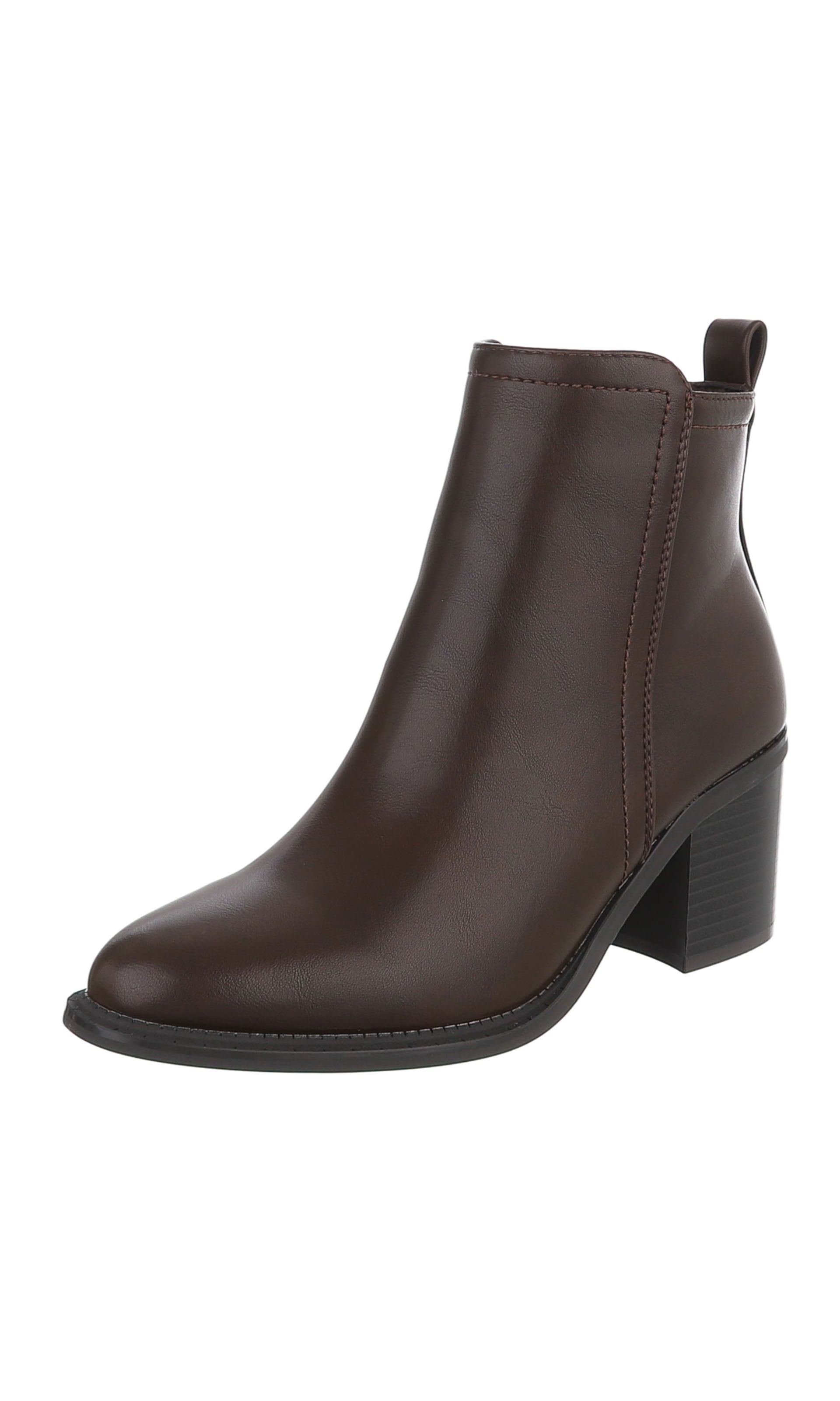Ital-Design Ankle Boots in 36 in Dark brown, Item view