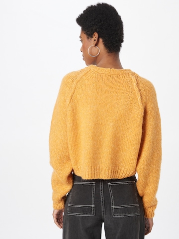 ESPRIT Knit Cardigan in Orange