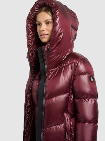 Veste d’hiver 'Rabia' khujo en rouge