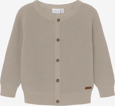 NAME IT Cardigan en taupe, Vue avec produit