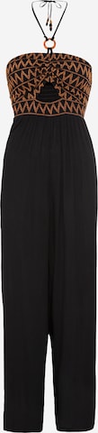 BRUNO BANANI - Jumpsuit en negro: frente