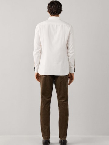 Hackett London Regular fit Button Up Shirt in White