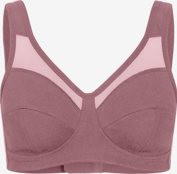 Erlich Textil - Soutien 'Anni' em roxo: frente