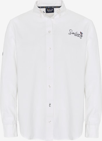 Navigator Blouse in White: front